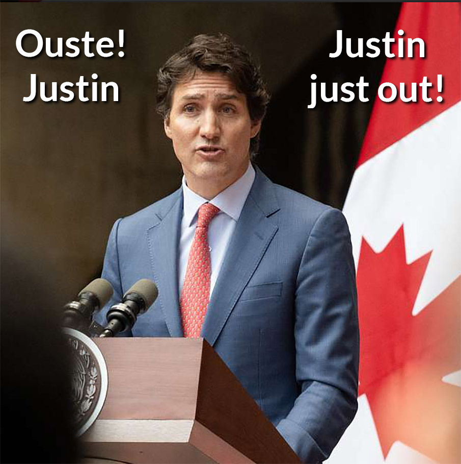 justin out